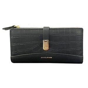 #43 Wallet Credit Card Holder Purse -Black